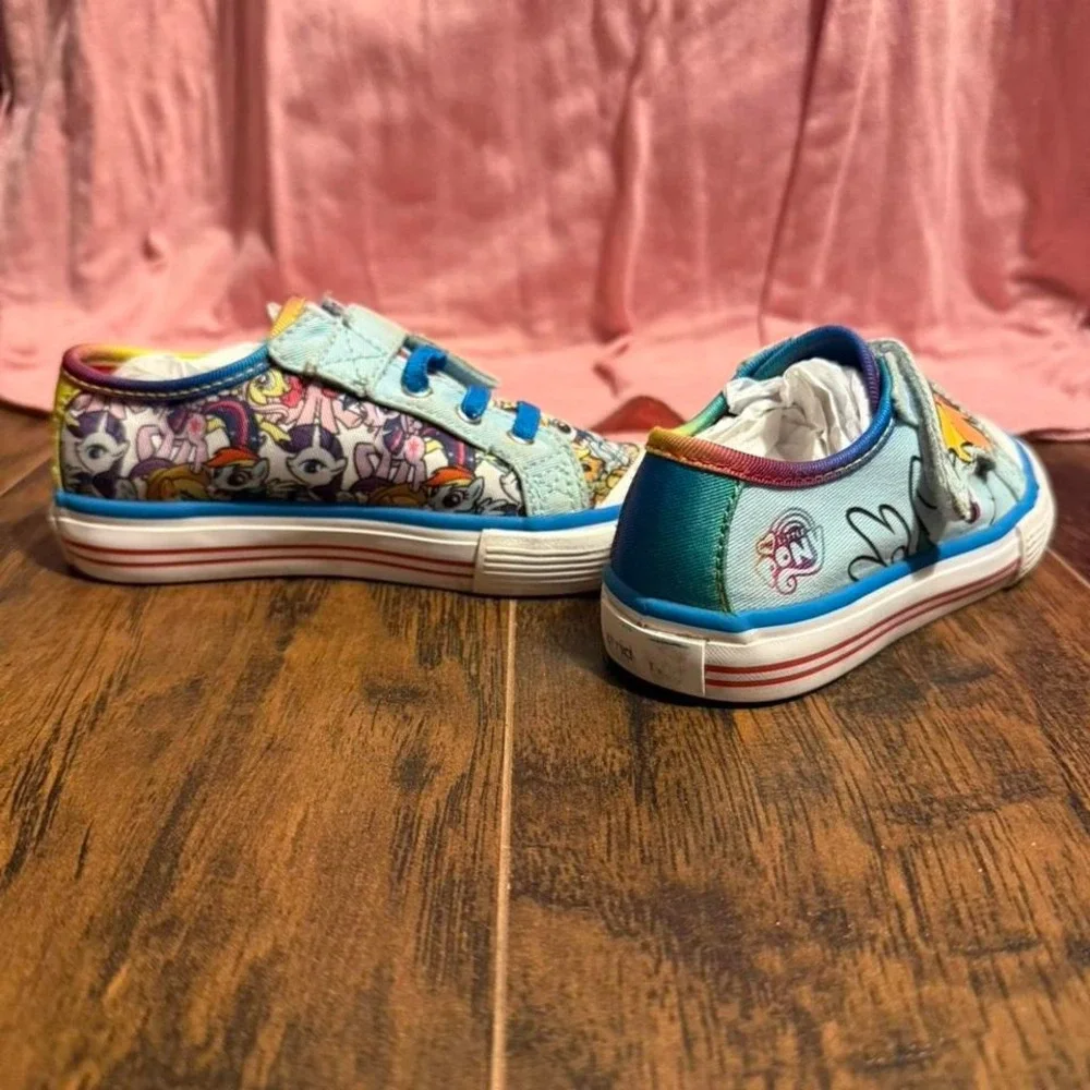 Stride Rite My Little Pony Rainbow Dash hook-and-loop Velcro sneakers Toddler 9